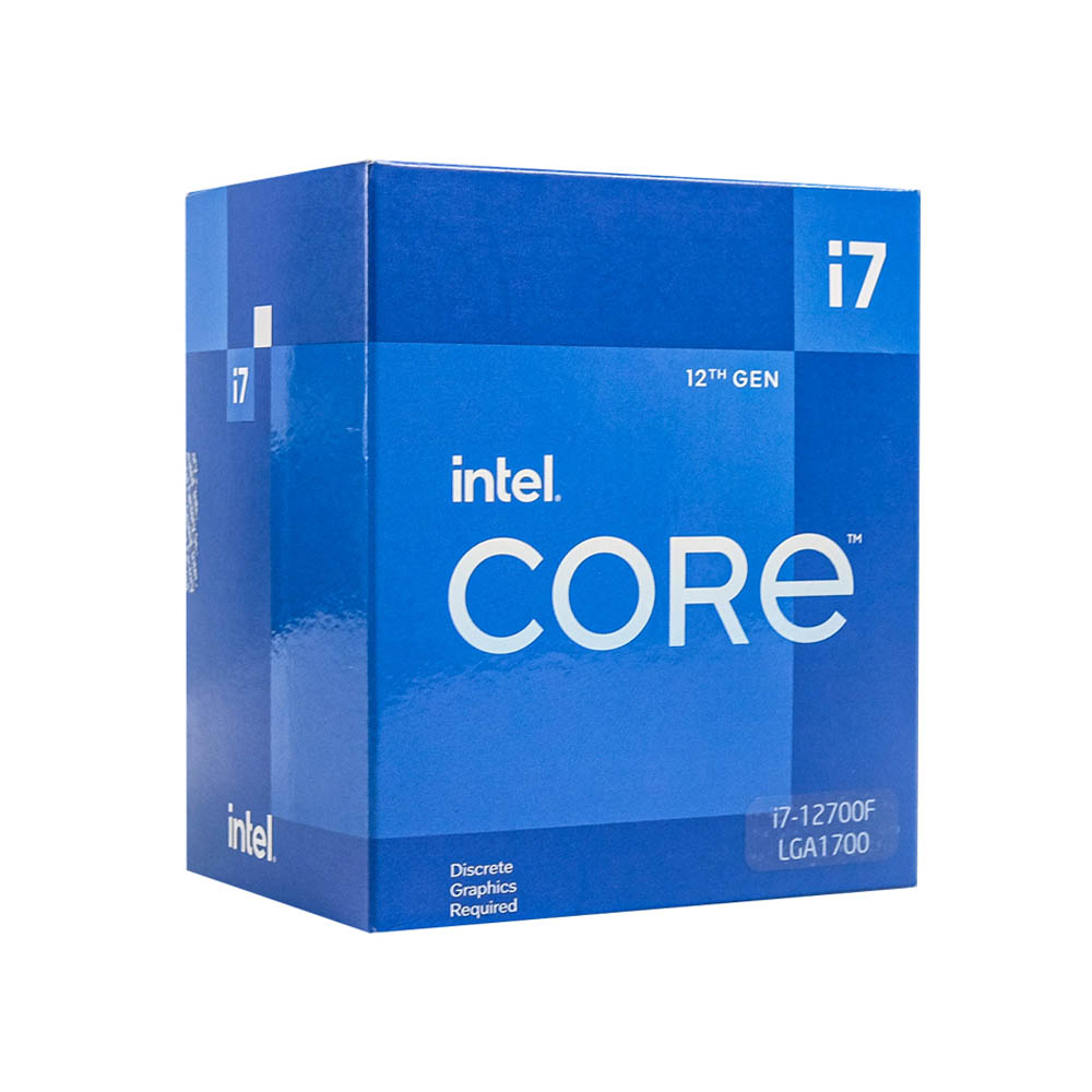 CPU Intel Core i7-12700KF (Turbo 5.0Ghz | 12 nhân 20 luồng | 25MB Cache | LGA1700)